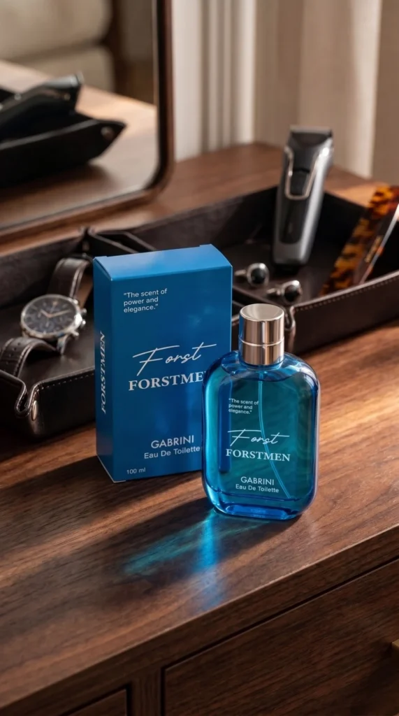 Forstmen Blue erkek parfümü şişesi