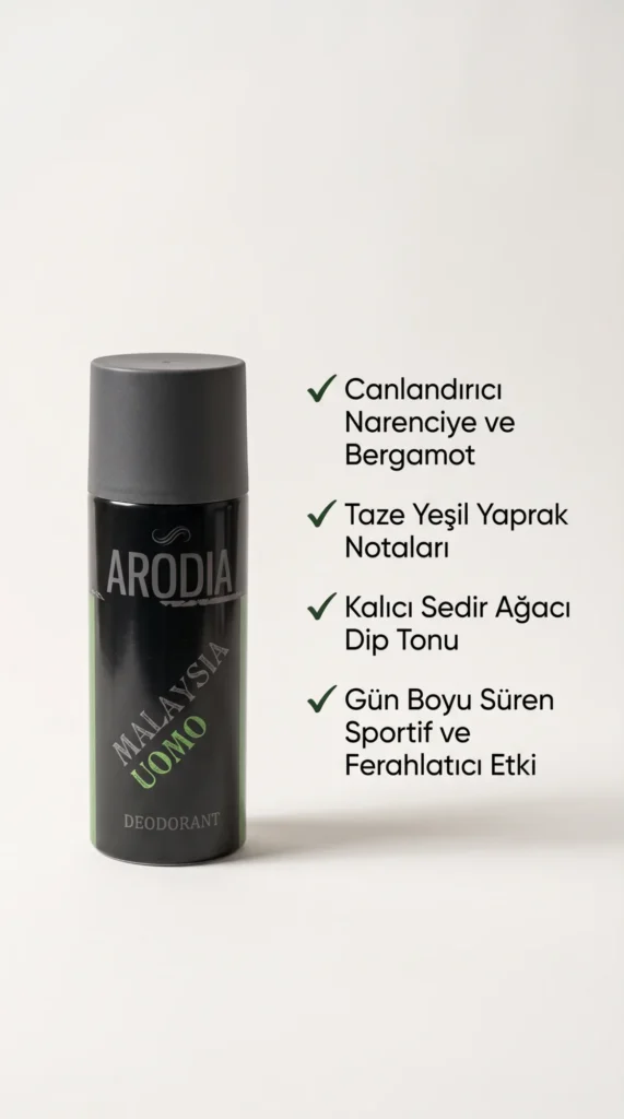 Arodia Malaysia Uomo deodorant