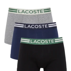 6 lı (Set) Lacoste Likralı Pamuklu Erkek Boxer