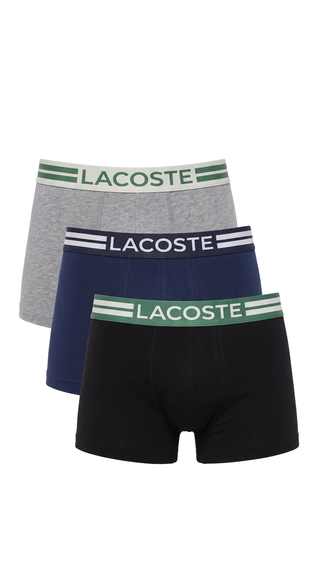 6 lı (Set) Lacoste Likralı Pamuklu Erkek Boxer